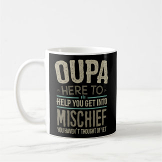 Oupa MisChief from Grandchildren Fars dag Oupa Kaffemugg