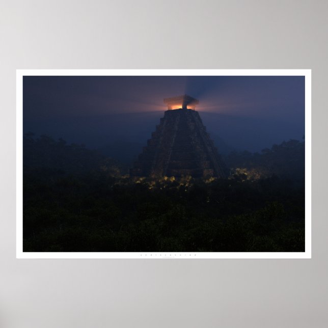 Oupptäckt (natt) poster (Framsidan)