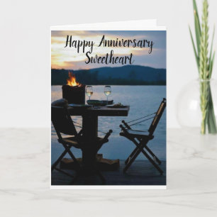 "OUR ANNIVERSARY" CELEBRATE SJÖ STIL KORT