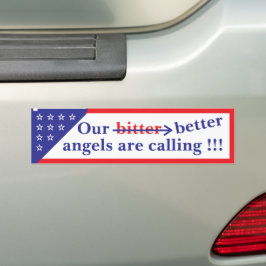 Our Better Angels Bumper Sticker Bildekal