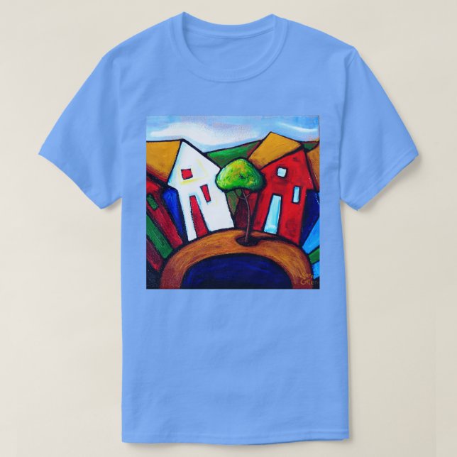 OUR CUL DE SAC T SHIRT (Design framsida)