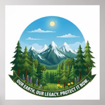 Our Earth & Legacy Nature Landscape Eco Awareness