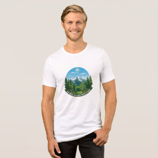 Our Earth & Legacy Nature Landscape Eco Awareness T Shirt