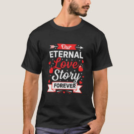 Our Eternal Love Story Forever Valentine's T-Shirt