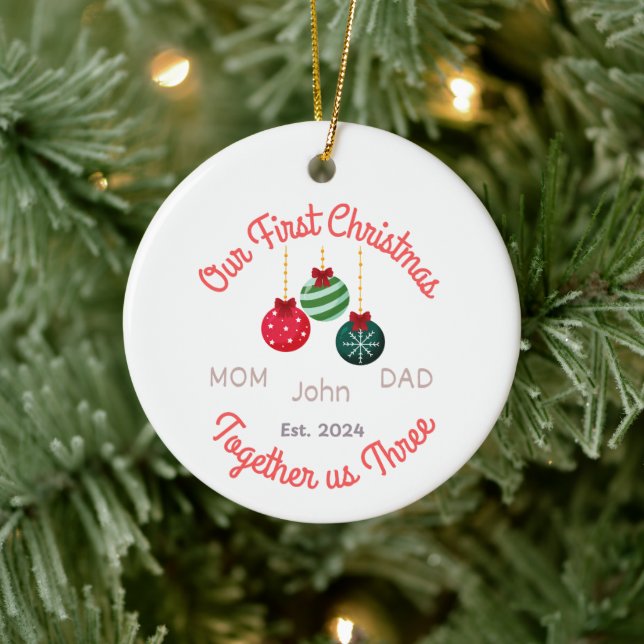 Our First Christmas Ornament 2024 (Träd)