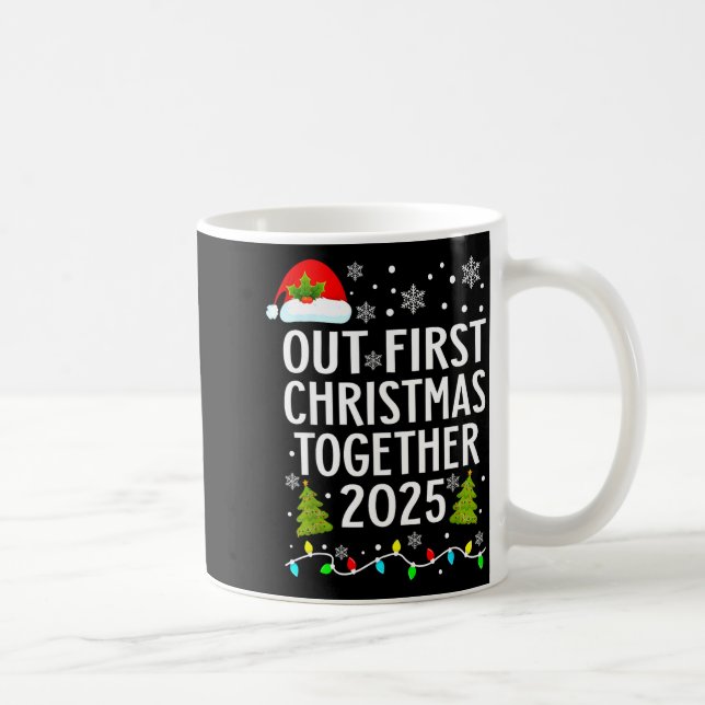 Our First Christmas Together 2025 Matching Christm Kaffemugg (Höger)