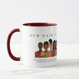 Our Hair History Black Hair Appreciation Mug Mugg