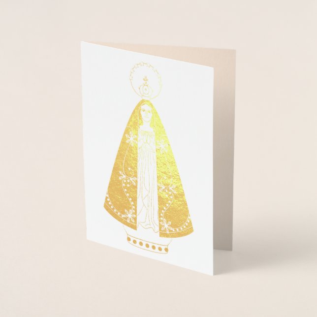 Our Lady of Aparecida Folierat Kort (Framsida)