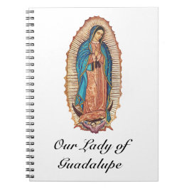 Our Lady of Guadalupe Miraculous Tilma Fine Art Anteckningsbok