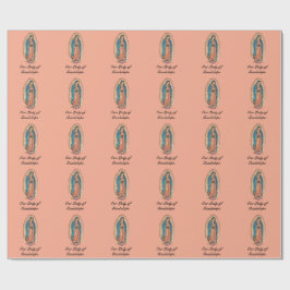 Our Lady of Guadalupe Miraculous Tilma Fine Art Presentpapper