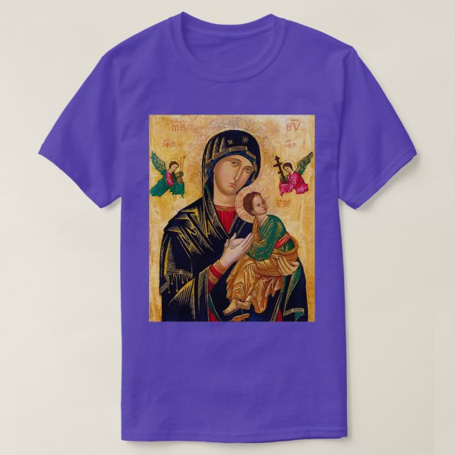 Our Lady of Perpetual Help 1 T Shirt (Design framsida)