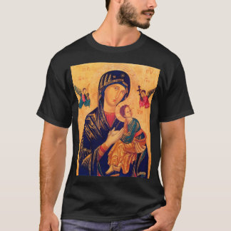 Our Lady of Perpetual Help Byzantine icon T Shirt