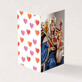 Our Lady of Walsingham Prayer Card Kort