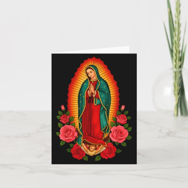 Our Lady Virgen De Guadalupe Saint Virgin Mary - C Kort (Framsida)