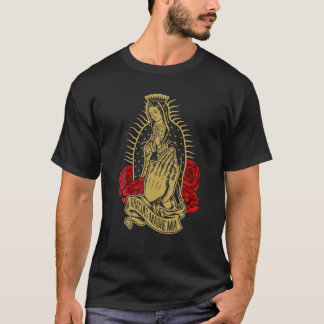 Our Lady Virgen De Guadalupe Virgin Mary Gracias M T Shirt