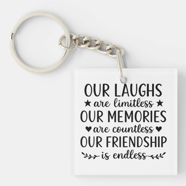 Our Laughs Are Limitless Friendship Quote (Framsidan)