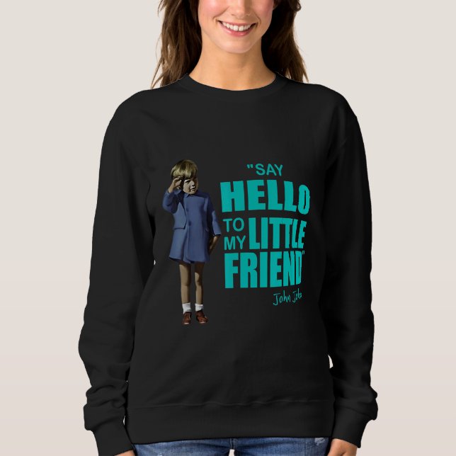 Our Litle Friend Is Back T Shirt (Framsida)