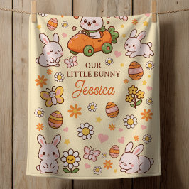 Our Little Bunny Whimsical Easter Pattern Name Bebisfilt