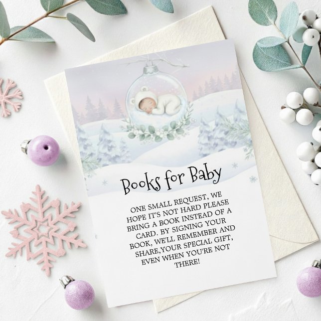 Our Little Snowbaby is on the way First Library Tilläggskort (Skapare uppladdad)