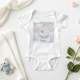 Our Little Snowbaby is on the way New Baby Outfit T Shirt