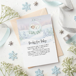 Our Little Snowbaby is on the way Storybook Wish Tilläggskort