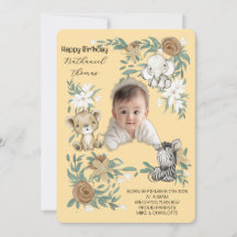 Our Little Sunshine’s Birthday Bash Invitation