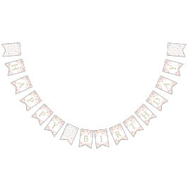 Our Little Wildflower Birthday Banner Vimplar