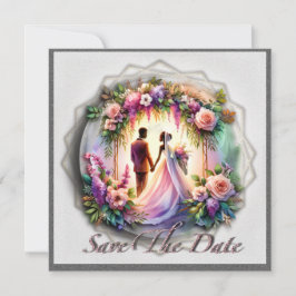 Our Love Reaches The Moon  Save The Date Spara Datumet