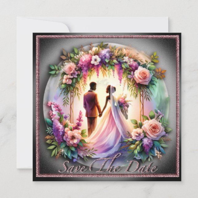 Our Love Reaches The Moon  Spara Datumet (Framsida)