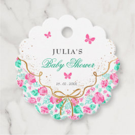 Our Lovely One Baby Shower Gåvor Etiketter