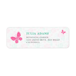 Our Lovely One Baby Shower Return Address Label Returadress Etikett