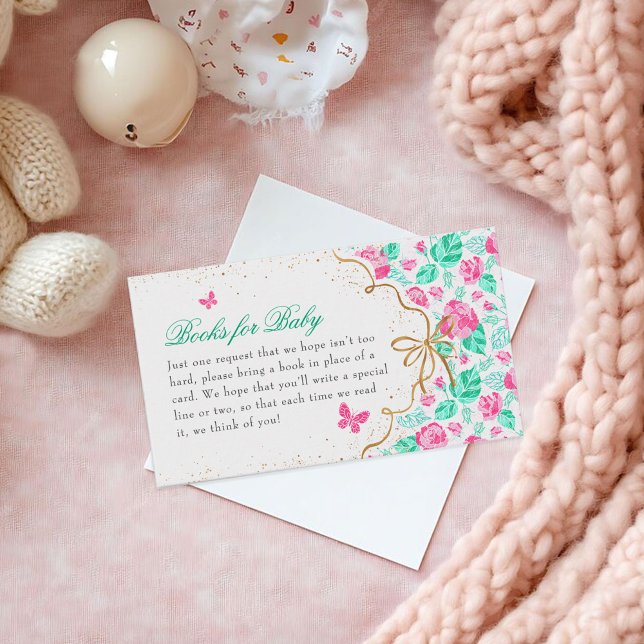 Our Lovely One Baby Shower Tilläggskort (Skapare uppladdad)