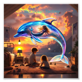 Our Ocean Fantasy - Photo Print Fototryck