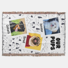 Our Pups Custom Dog 3-Photo Filt