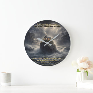 Our refuge & strength stor klocka