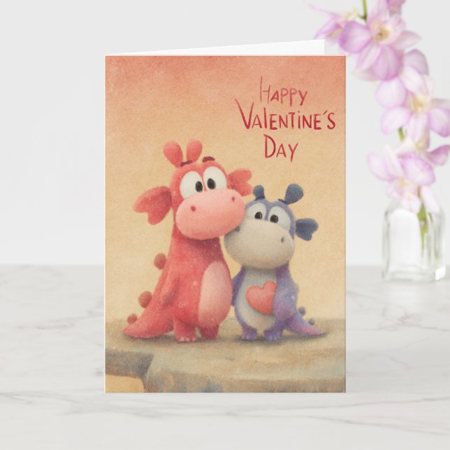 Our Timeless Spark Valentine Card Kort (Orkide)