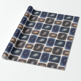 Our Watercolor Universe Wrapping Paper Presentpapper