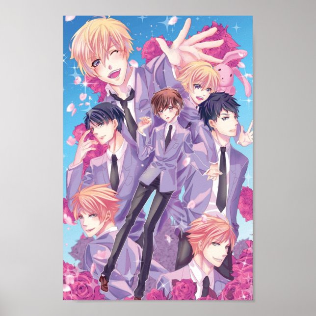 Ouran High School Host Klubb Poster (Framsidan)