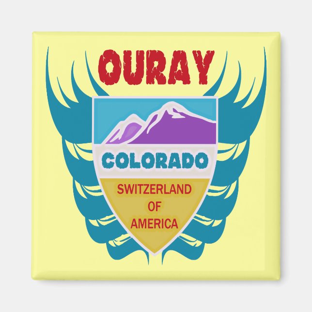 Ouray, Colorado Magnet (Framsidan)