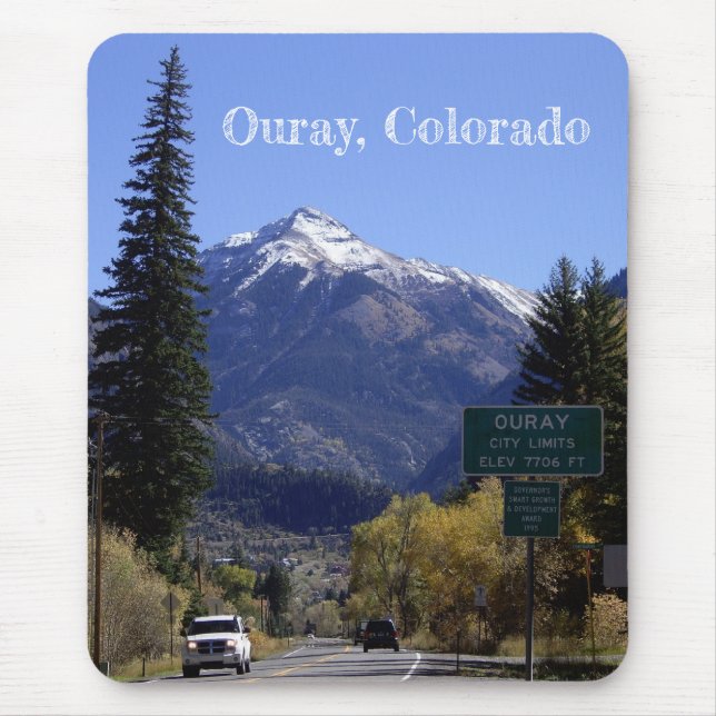 Ouray Colorado Musmatta (Framsidan)