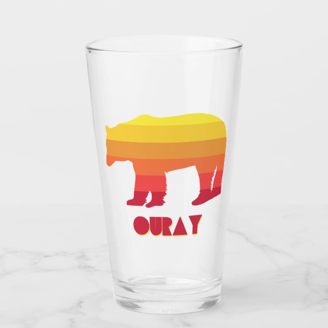 Ouray Colorado Rainbow Bear Glaskopp (Framsida)