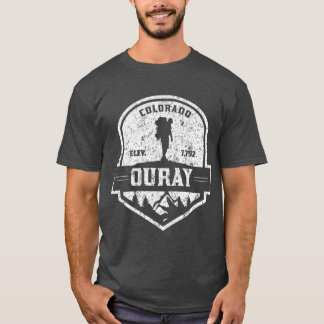 Ouray Colorado San Juan Mountains retro T Shirt