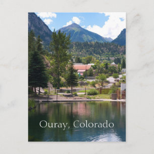 Ouray, Colorado Travel-vykort Vykort