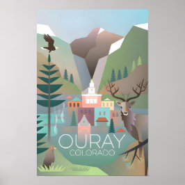 Ouray, Colorado Tryck