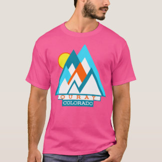 Ouray Colorado Vintage Mountain Kärlek Active T Shirt