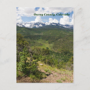 Ouray County, Colorado Vykort