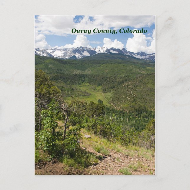 Ouray County, Colorado Vykort (Framsida)