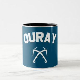 Ouray Ice klättring Två-Tonad Mugg