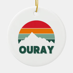 OURAY JULGRANSPRYDNAD KERAMIK