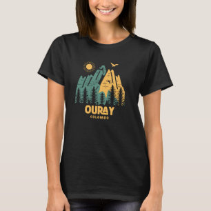 Ouray Mountains Colorado Hiking Outdoor Vintage T Shirt